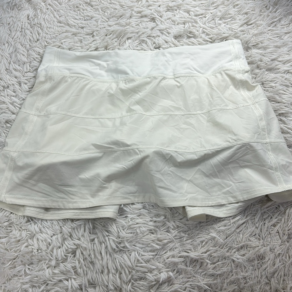 Lululemon Pace Rival Mid-Rise Skirt *Long Lemon Sorbet